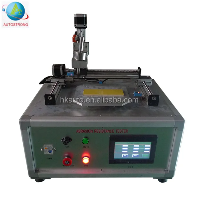 IEC60950 PLC Screen Control Scratch Resistance Tester to PCB Scratch Test vertical and horizontal scratch tester