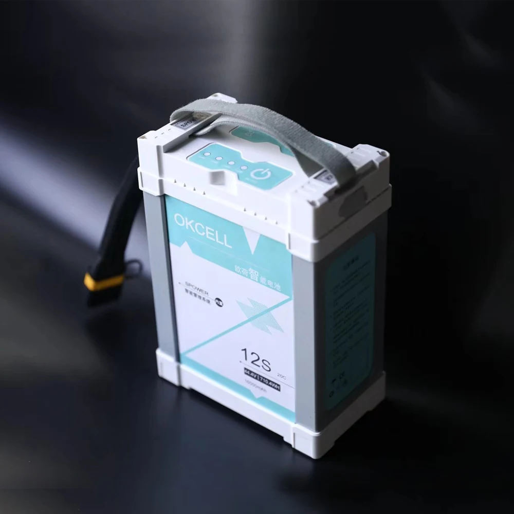 JMRRC 12S 44.4V 16000mAh 12000mAh 22000mAh UAV Intelligent Battery Rechargeable Smart Battery for Agricultural Crop Spray Drone