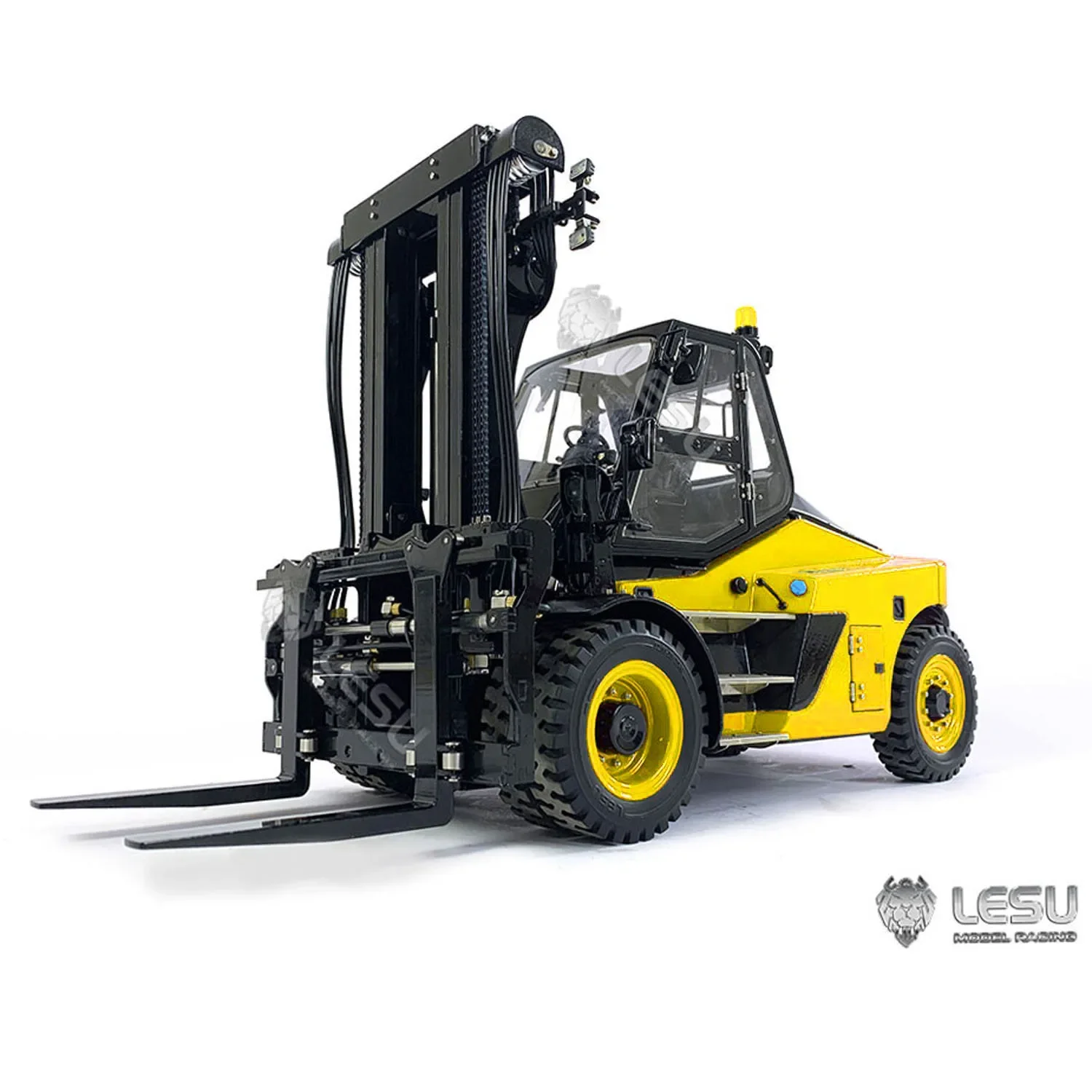 LESU 1/14 Aoue-Ld160S RC Hydraulic Forklift Ready To Run for Car Model Painted RTR Toys Adult Boys Gift Thzh1468-ali6