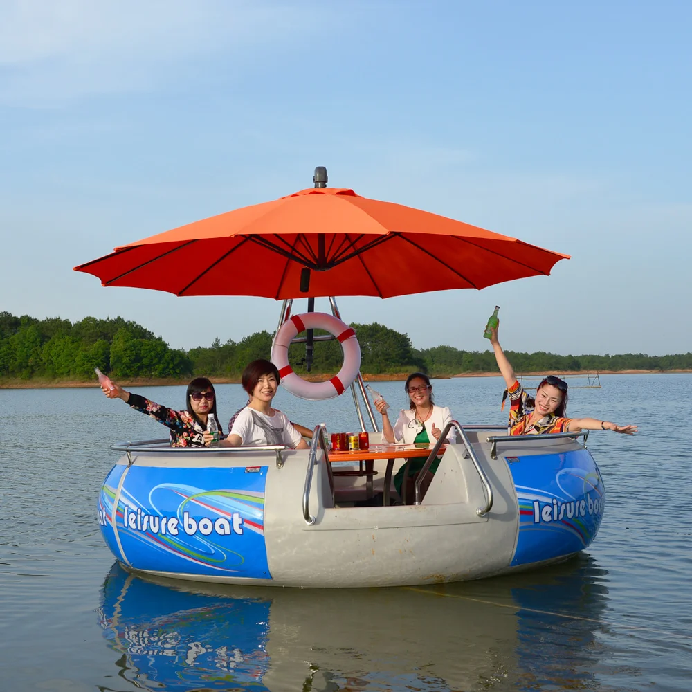 factory wholesale BBQ donut boat electronic leisure boat for sale