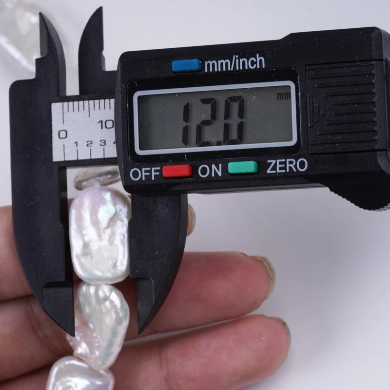 Natural Pearls Wholesale 11-12mm 16-18mm Long Square Shape Fresh Water Pearls For Jewelry Making