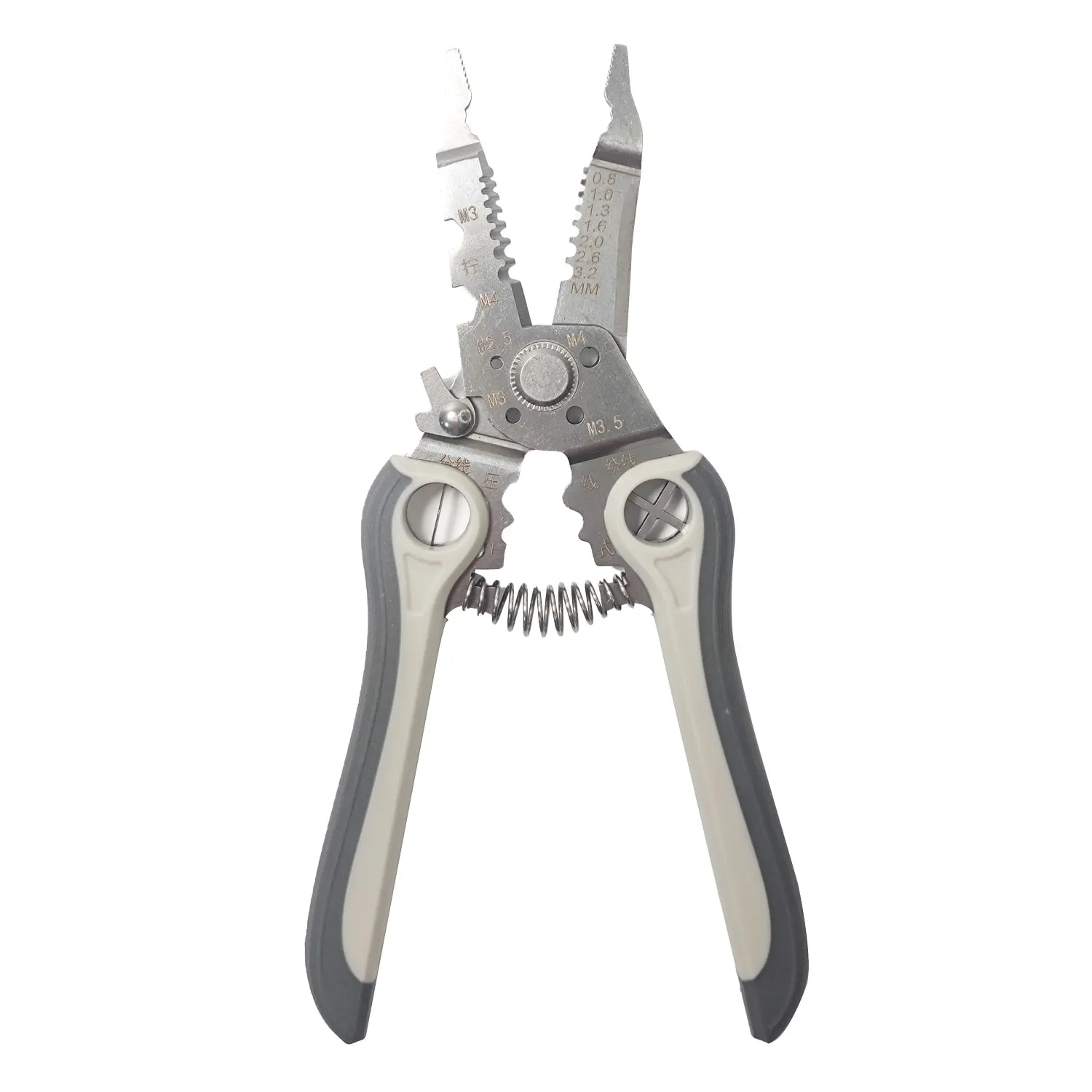 Cable Stripper Mini Simple Wire Cutter Hardware Insertion Tool 7 inch Hand Cable Stripper Wire Cutter