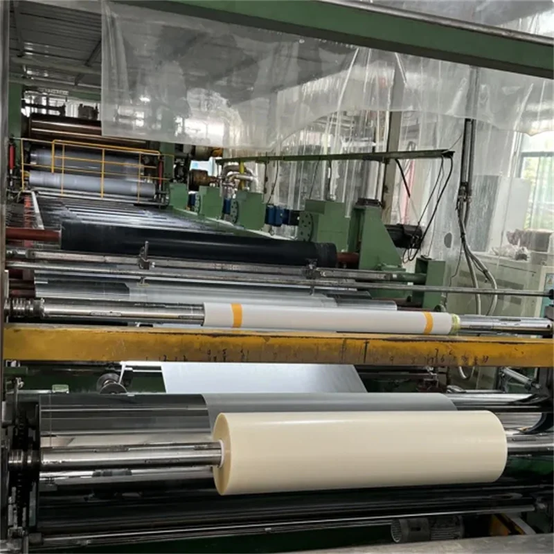 Factory Price Vinyl PVC Film 60 70 Micron Super Clear PVC Film Roll Transparent Soft PVC Film
