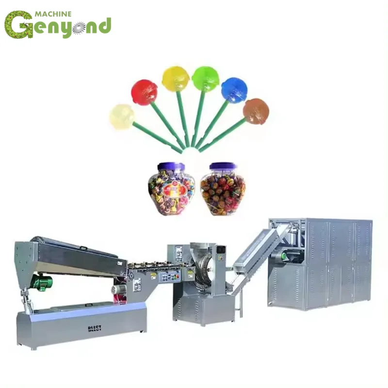 Multifunctional hard candy depositing line marmalade toffee candy making machine hot sell