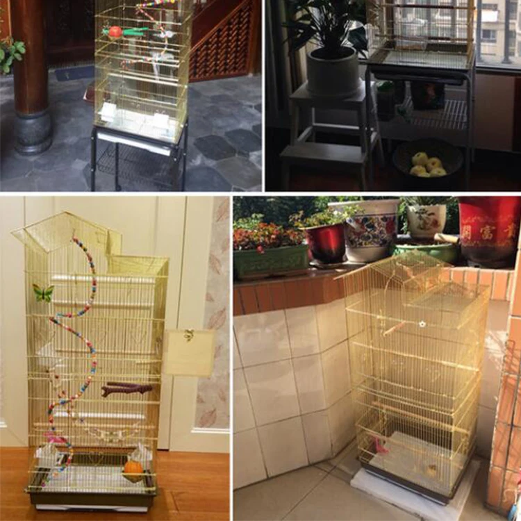 Chinese manufacturers Wrought Iron Large Flight Bird canary Cage for bird cage parrot cage