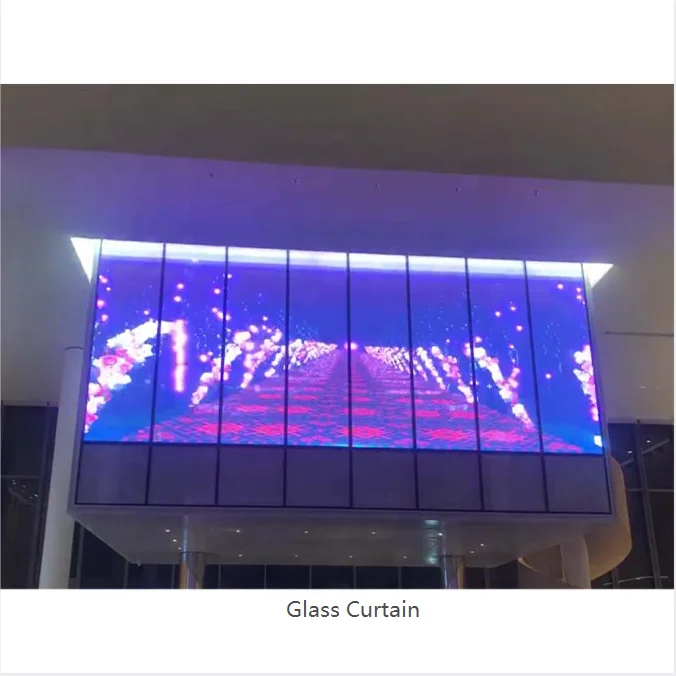 wholesale price transparent display screen video wall Screen Led Panel PCB Board Flexible Soft Curved