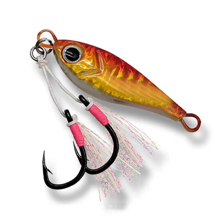 Jigging Lure Slow Jig Sea Fishing Targeting Pike and Bream Fishing Jigging Lure  Lead Fish Bait