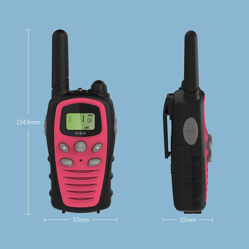 Promotion Hot Trending 3km Walki Talki Set 2 Pack Walkie Talkie Toy Children Play