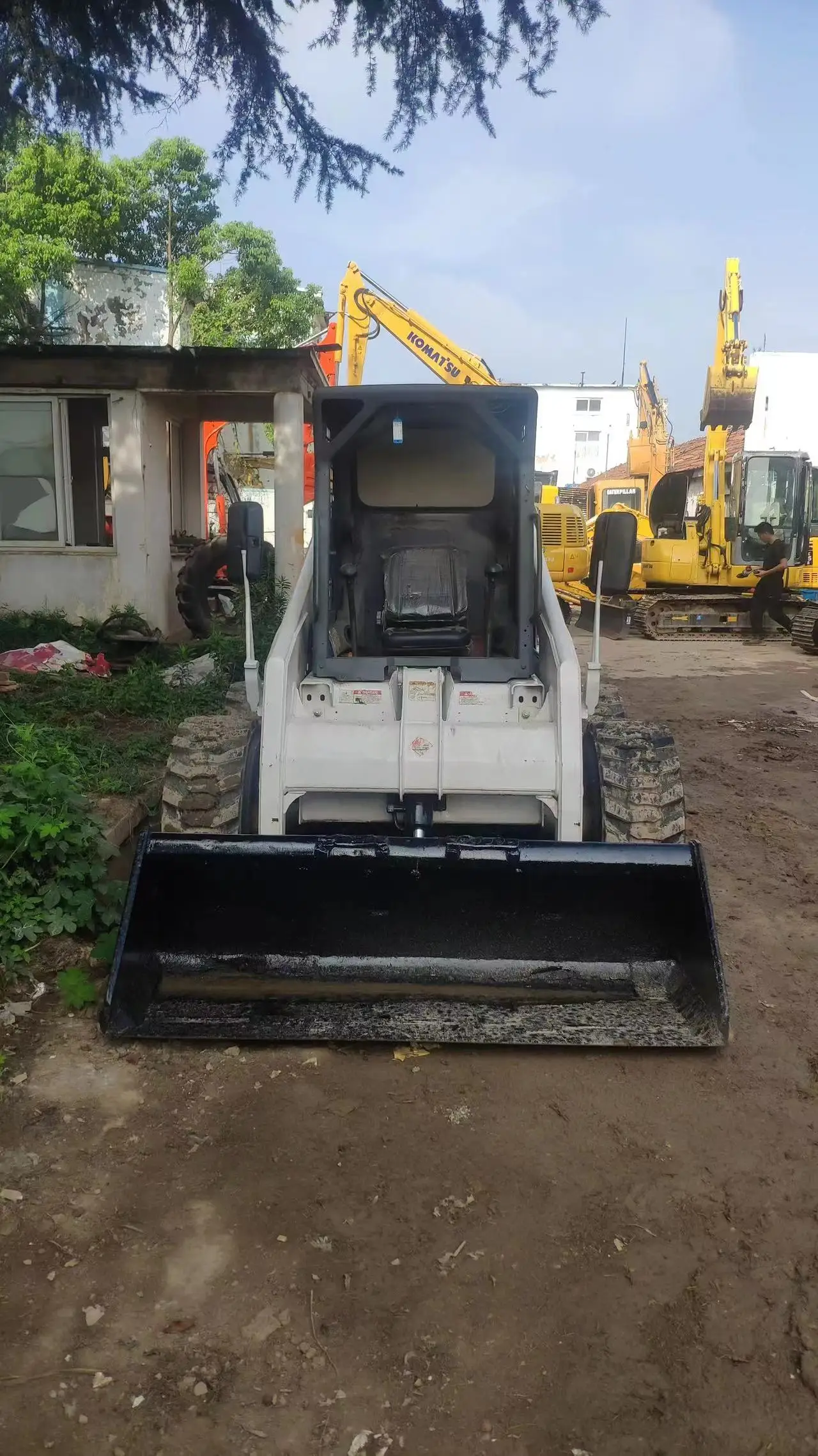 used excavator good condition bobcat s185 cheap price used skid steer loader bobcat s185 1 in stock