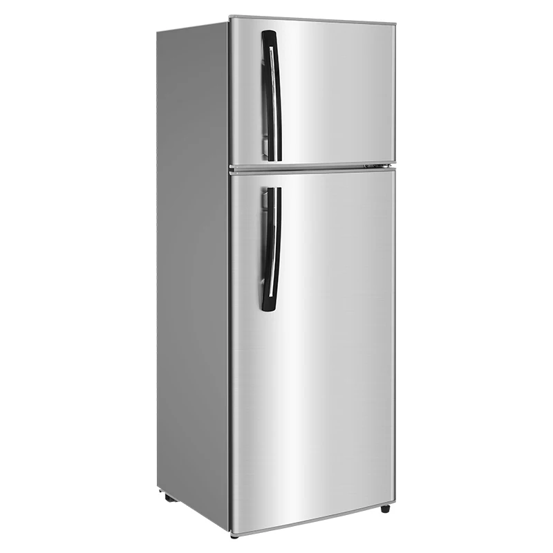 China hot selling 116L small fridge BCD-116W  refrigerate up and freezer down two doors refrigerator