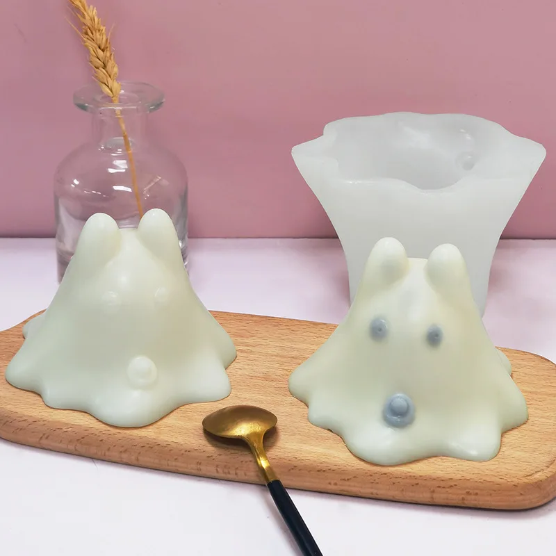 Adorable Animal Cartoon Ice Cube Makers Silicone Candy Jelly Ice Cream Chocolate Food Grade Silicone Soft Popsicle Mold