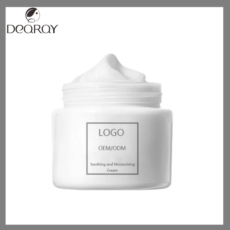 Private Label Aloe Cream Collagen Vitamins Moisturizing Soothing Aloe Vera Cream for Face Collagen Cream