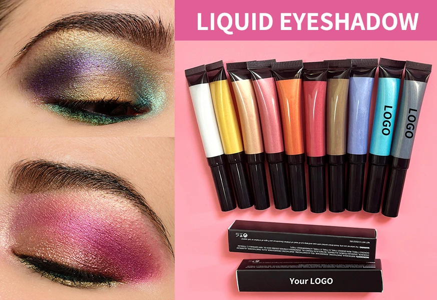 Wholesale High quality make up luxury eye shadow cruelty free manufacturers liquid eyeshadow