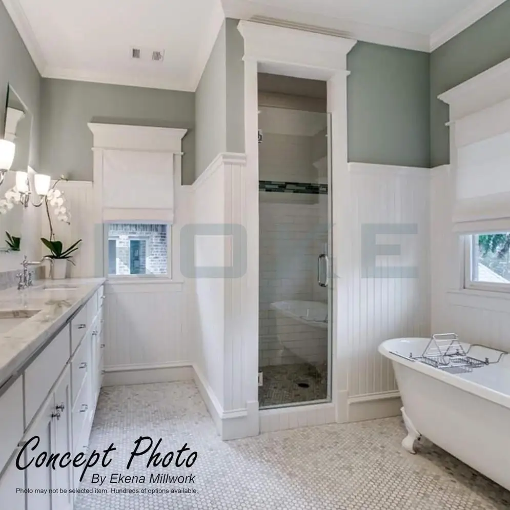 Amer Factory High Quality 3d Skirting Foam,white PS Pvc Skirting For Beautify the space