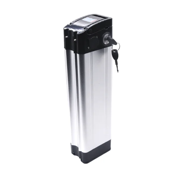 The manufacturer supplies 36v electric vehicle battery 48V silver fish lithium battery 12Ah generation driving folding bicycle