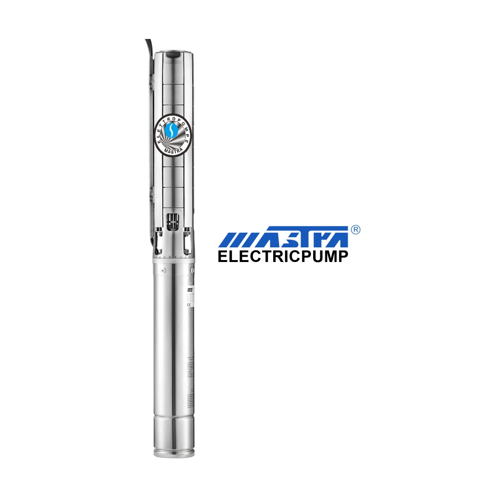 MASTRA ruirong 5 inch all stainless AISI304 impeller borehole water pumps industry deep well submersible pump