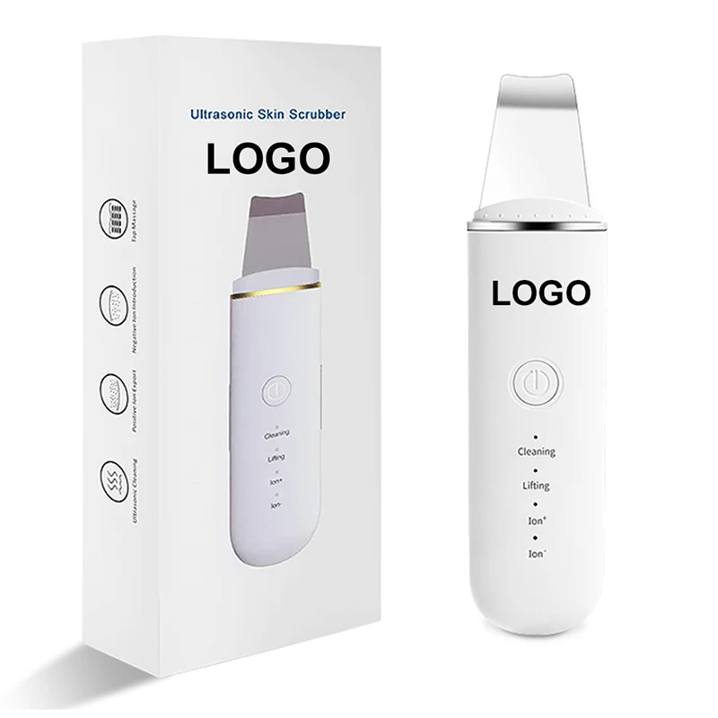 Facial Skin Scrubber Blackhead Remover Pore Cleaner with 4 Modes home use beauty equipment