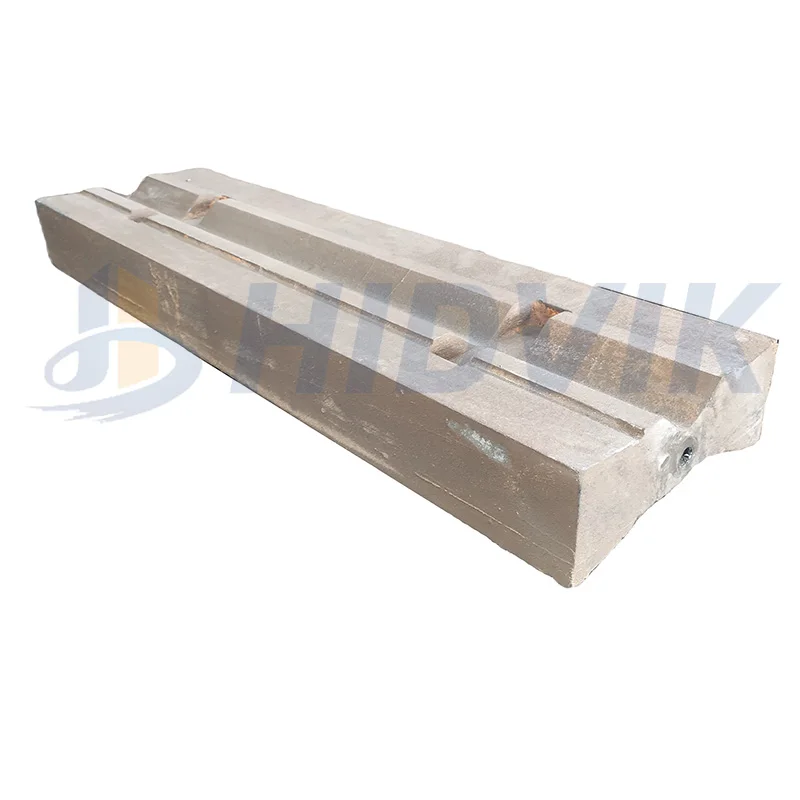 
Cr27 Cr26 impact crusher spare parts apply to Gipo R130 R131 R150 R170 6302 blow bar for impact crushing 