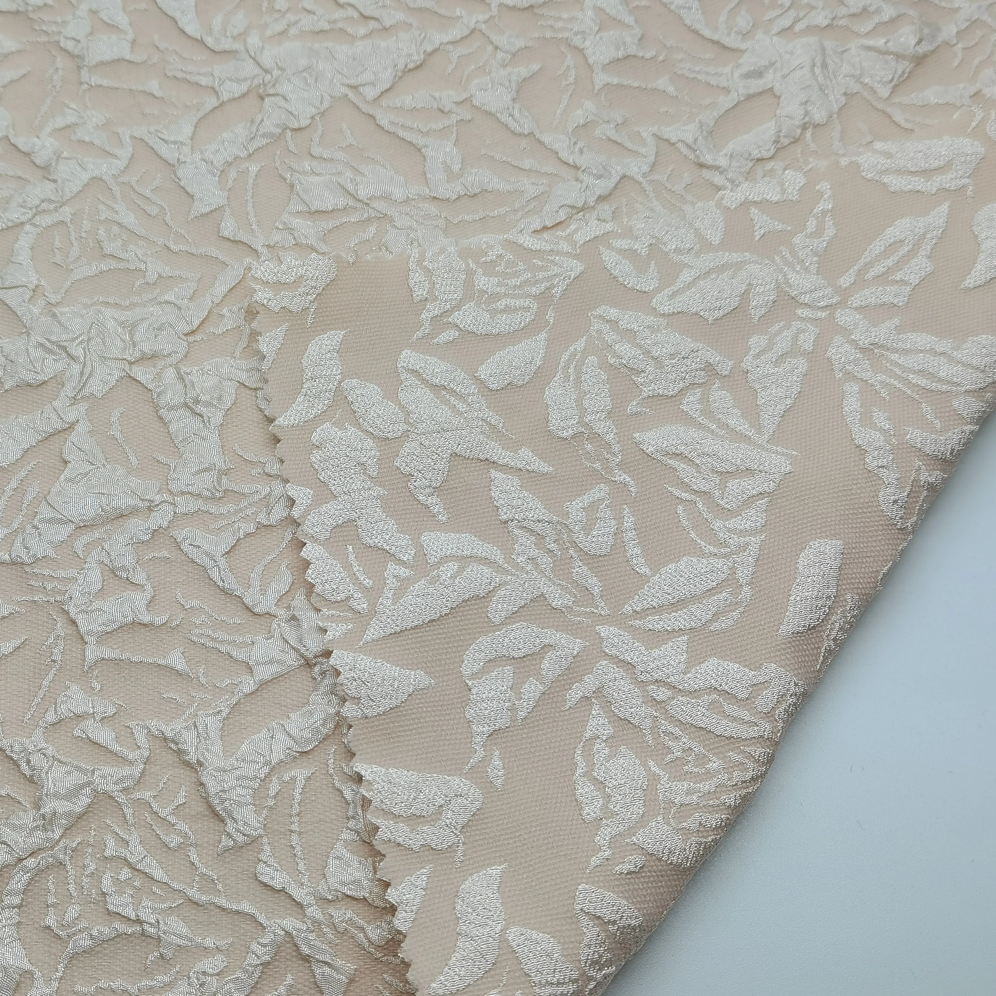 Woven Detail Jacquard For Making Young Girl Slim Fit Cute Vintage Palace Style Round Neck Short Sleeve Long Dress With 3D Flower