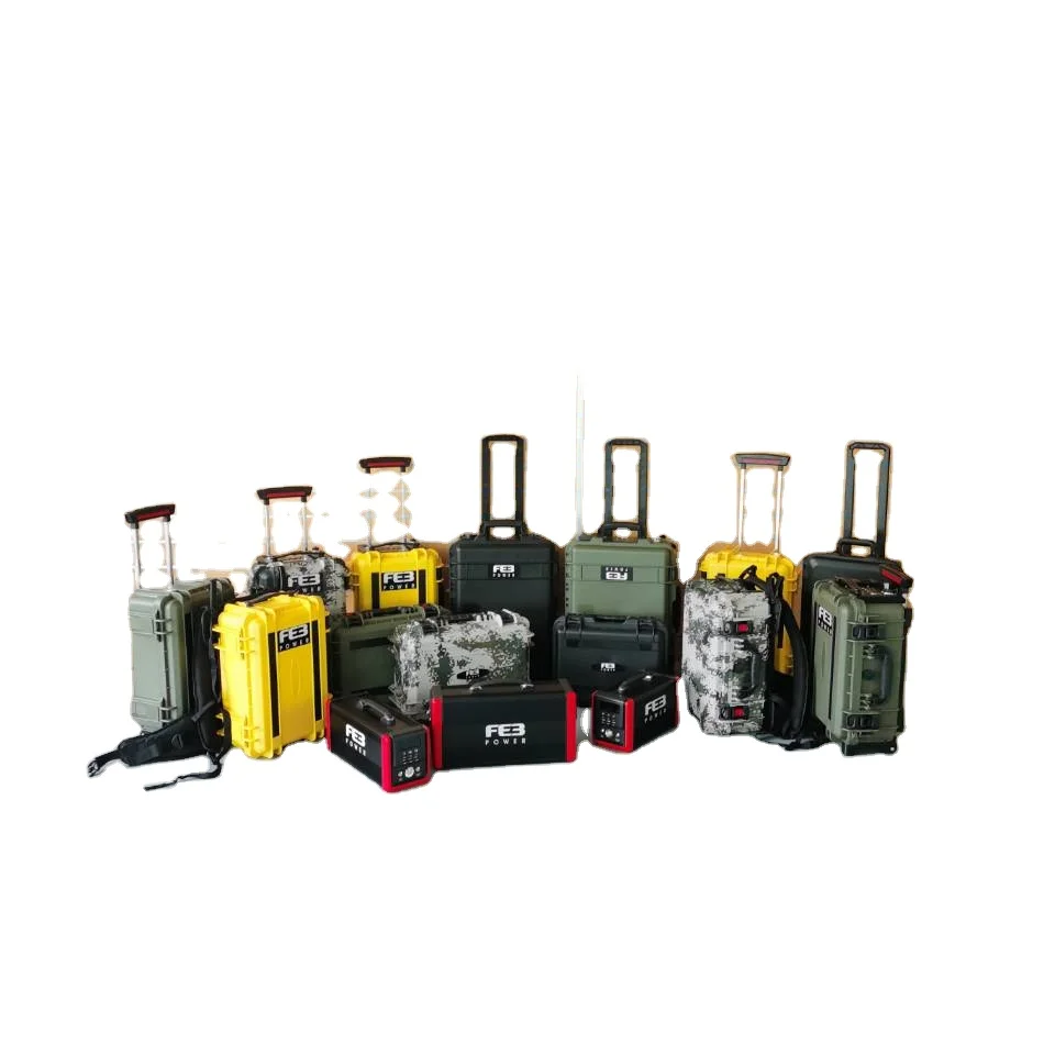 2000 Вт комплект солнечного генератора, внешний аккумулятор для кемпинга на открытом воздухе, постоянный ток, переменный ток, глубокий водонепроницаемый двигатель, большой источник питания, портативный внешний аккумулятор для RV