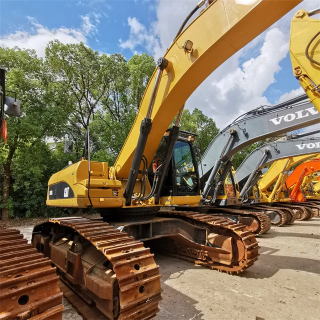 USED crawler excavators 40t high power CAT340 earth removing machine construction equipment high quality low price Philippines
