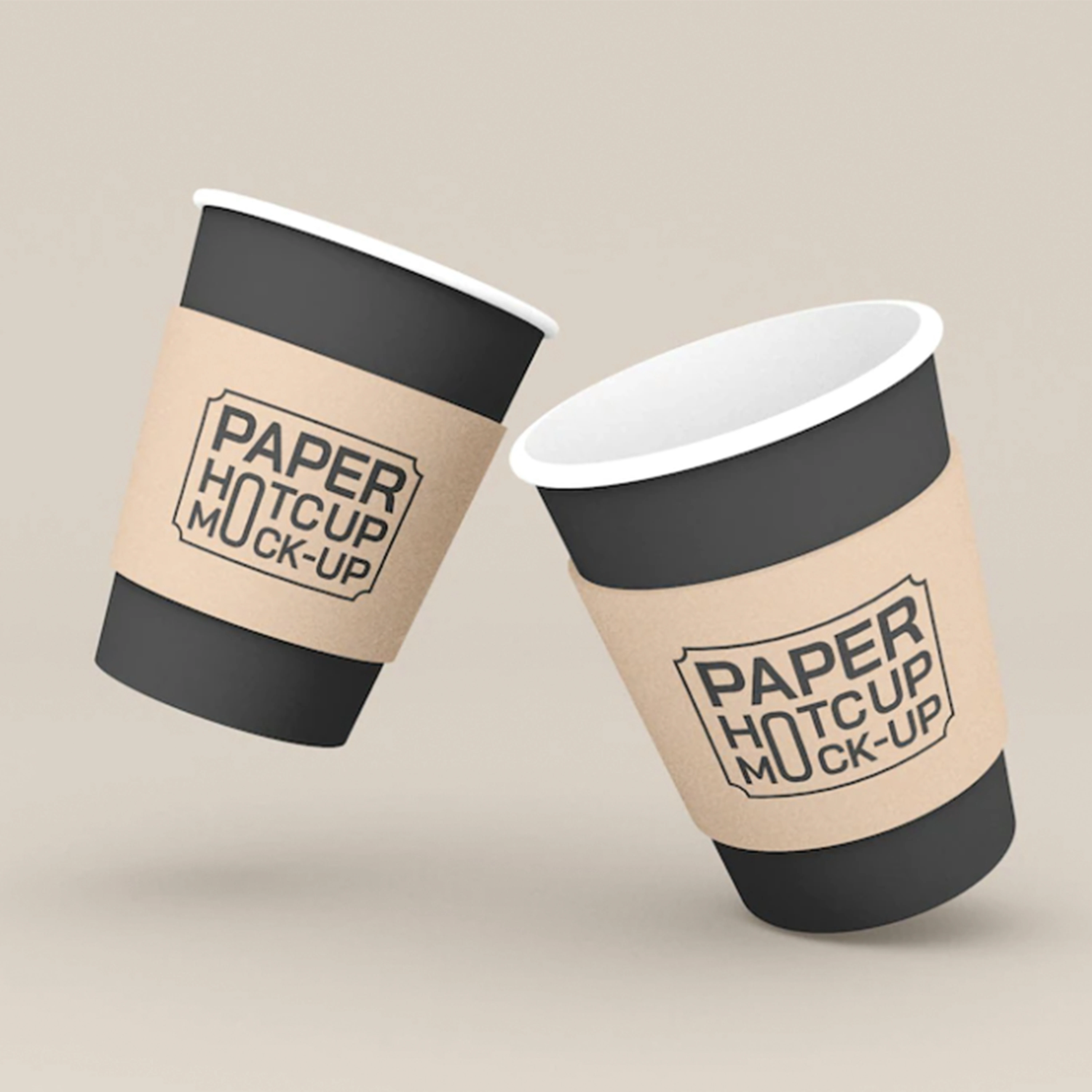 High Quality Custom Logo Professional Film Disposable Paper Cup Beverage Cup Save Freight Cost