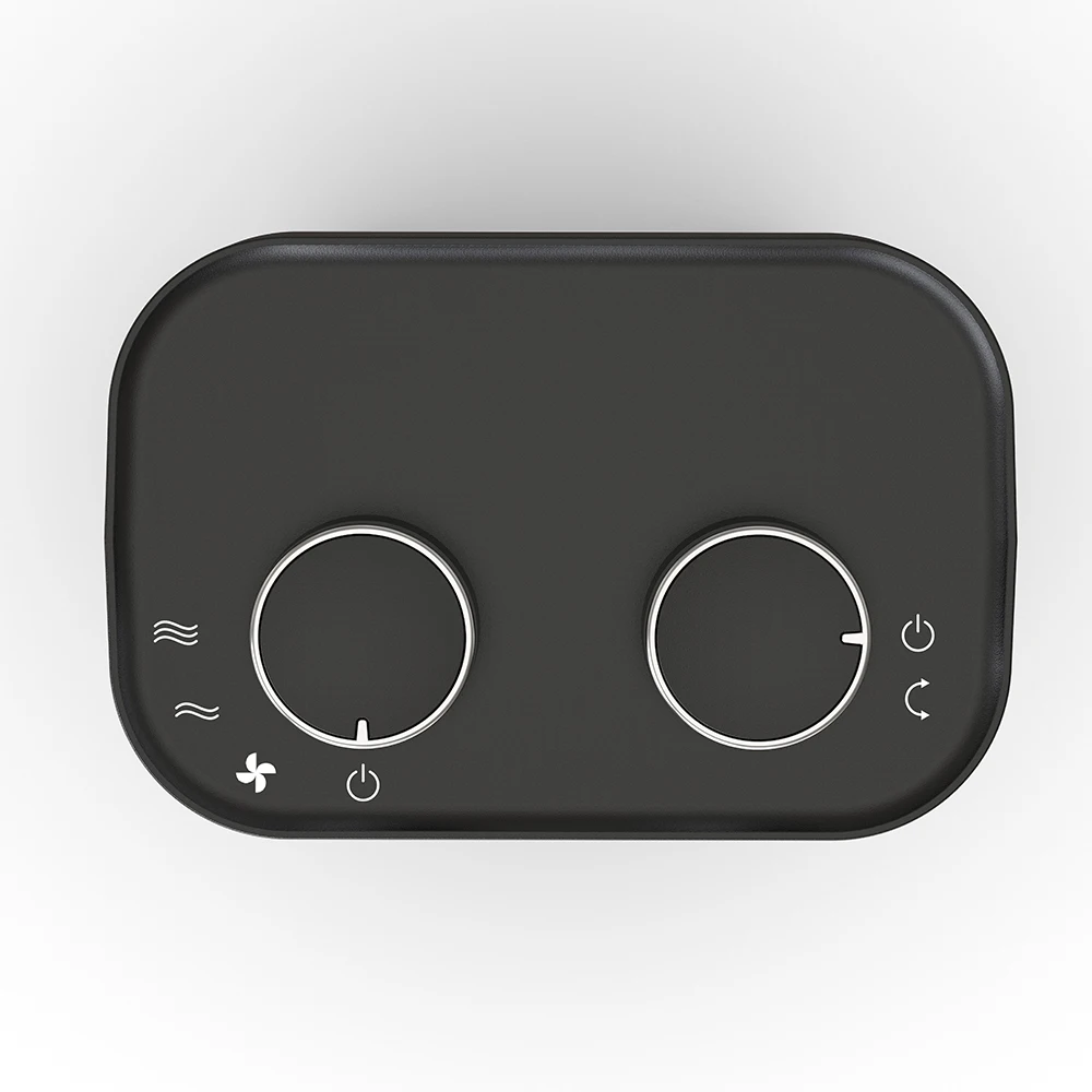 New Trend Product Electric Mini Desktop Space Heater Adjustable Overheat Protection Fan Heater