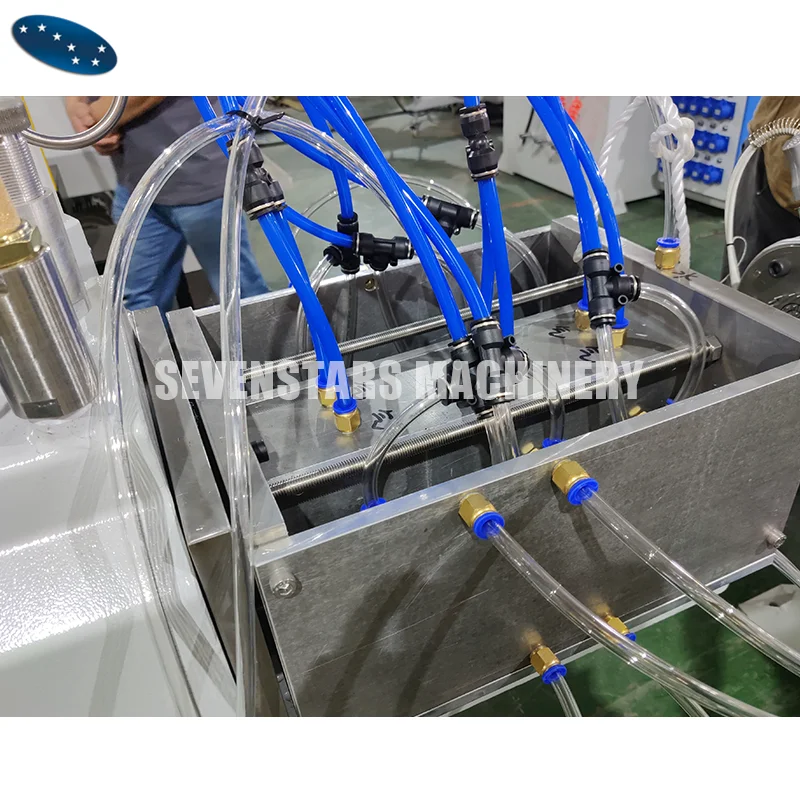 Automatic MBBR carrier media making machine HDPE media filter pipe production line