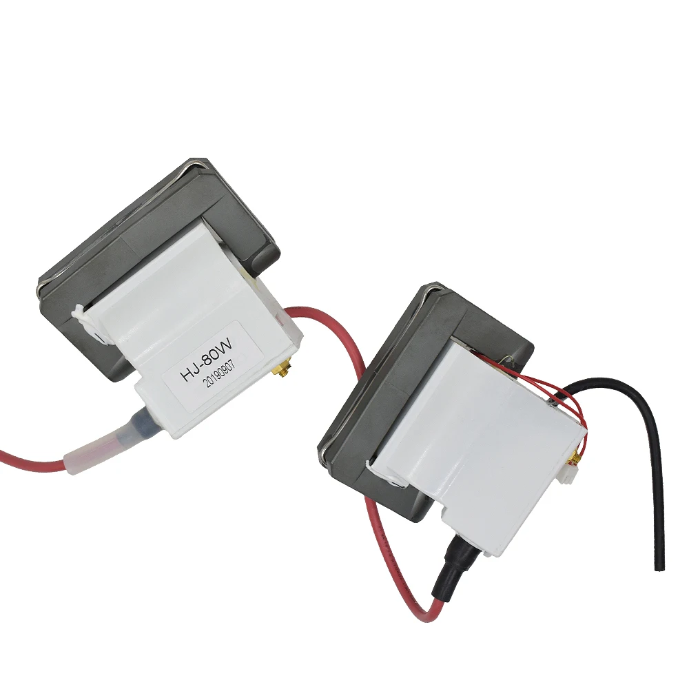 CO2 80W Laser Power Supply  High Voltage Flyback Transformer for Co2 Laser Machine Spare Parts Power Supply