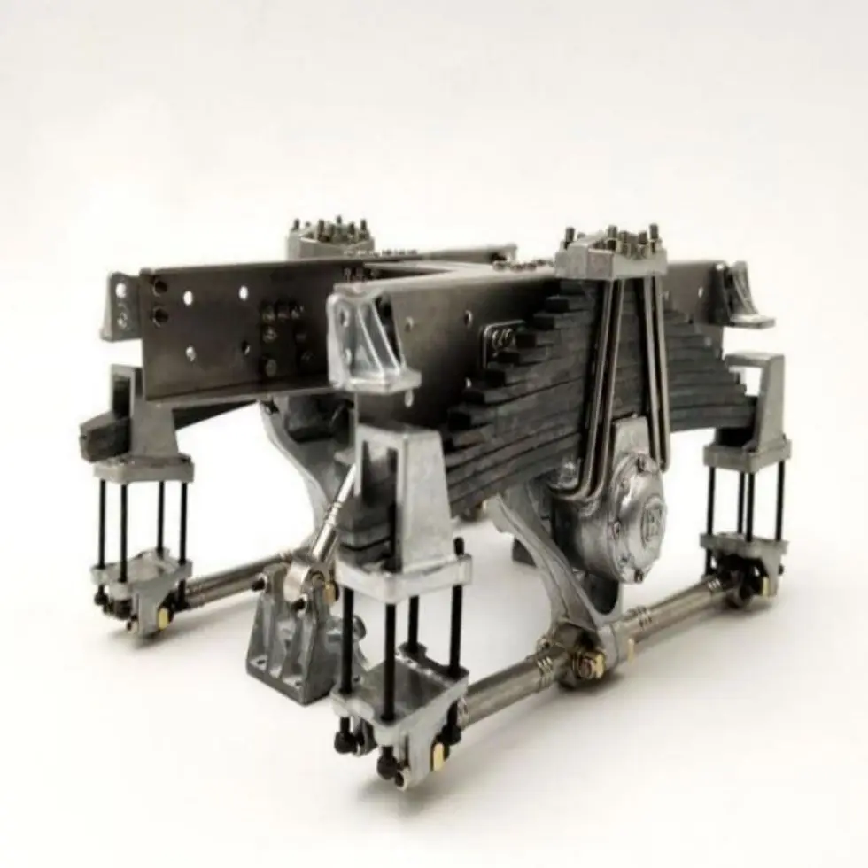 1/14 TAMIYA tractor domestic RC dump truck V-push suspension