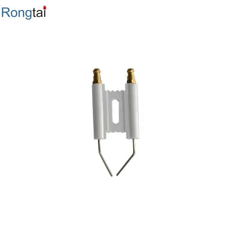 H Type 95% Alumina Ceramic Igniter Al2o3 Ignition Needle Spark Electrode For Gas Burner