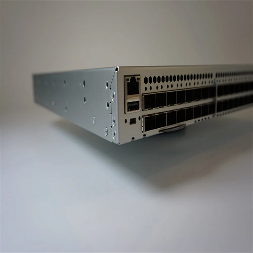 Brocade G720 Network Switch with 56 Activated SFP+ Ports and 64Gb+ 32G-R Enterprise Bundle 24 Fiber Optic Equipment