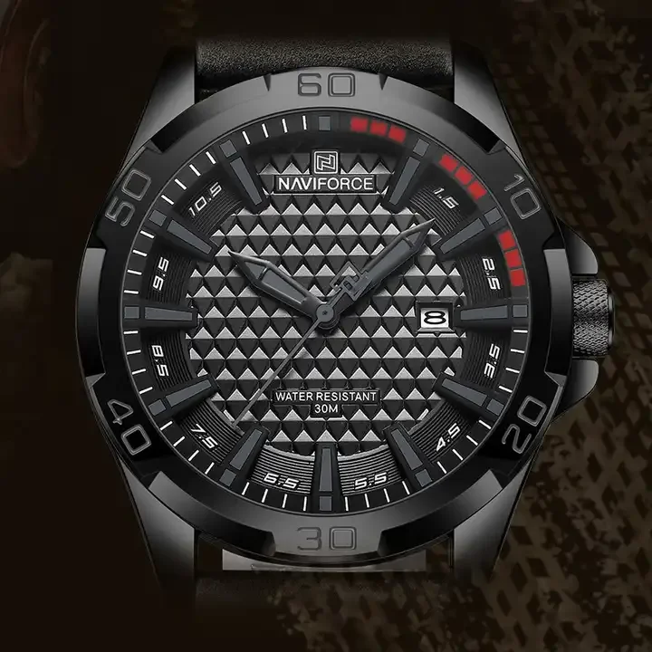 Naviforce 8023 New Sports Fashion Waterproof Analog Quartz Watch for Men