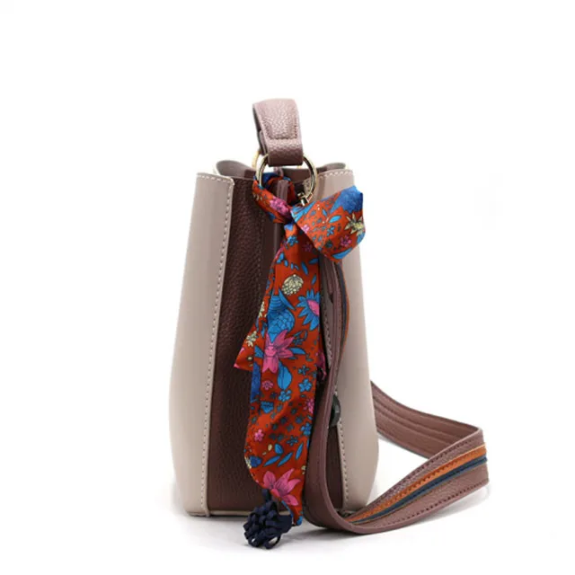 Cheap PU Leather  Bucket Bag Handbags For Women  Ladies China Wholesale