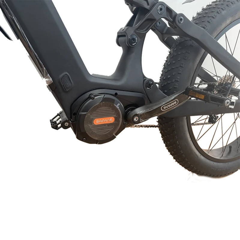 Carbon fiber Bafang M620 Mid Drive Motor 17.5AH 35E Lithium Battery 9 Speed Shimano Electric Bike
