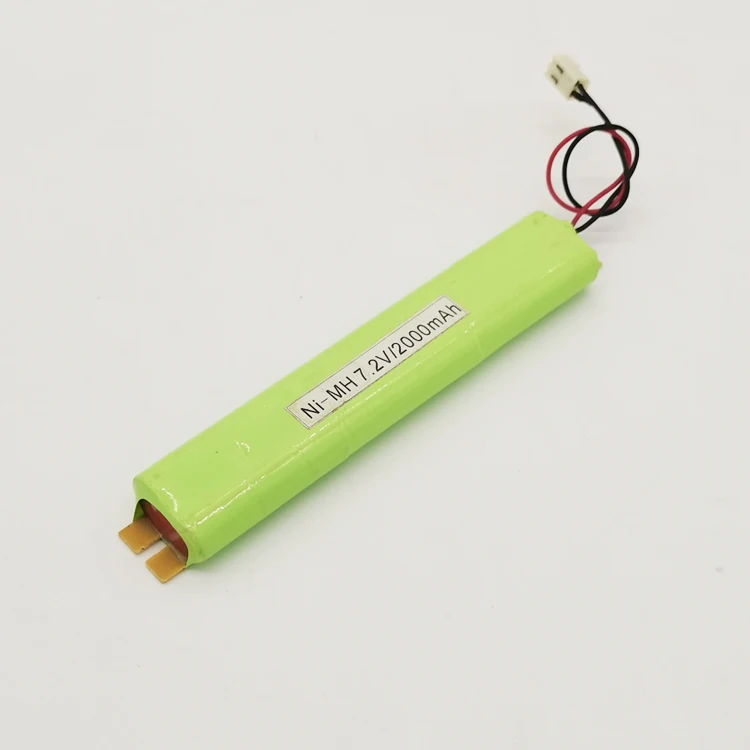 Emergency lighting battery pack 1.2V 2.4V 3.6V 4.8V 6V 7.2V 9.6V 12V 24v 750mah nimh battery pack