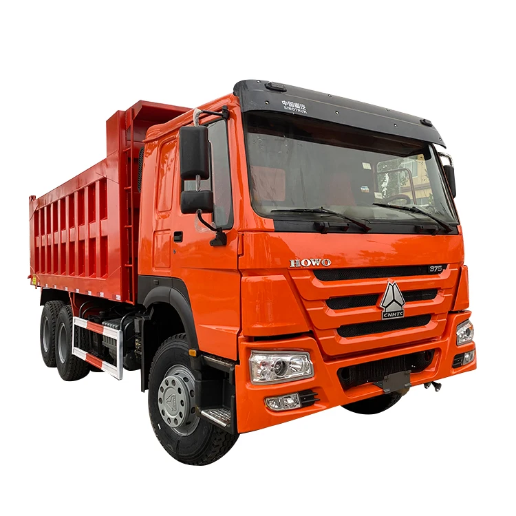 Sinotruck Second Hand 6x4 самосвал механическая коробка передач левое рулевое 371 Howo б/у самосвалы для продажи