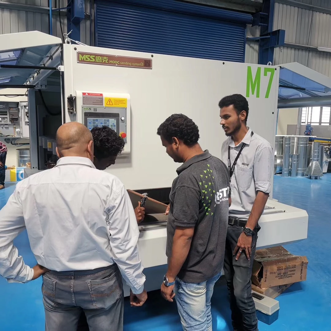 New Arrival profile sander  wood polishing machine brush sander M7