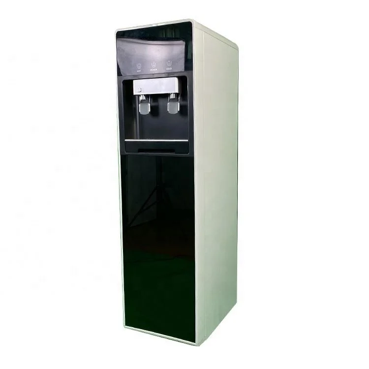 UV Alkaline Pipeline Hot and Cold Bottleless Water Dispenser Standing Water Dispenser with Compressor cooling model W6202-2F
