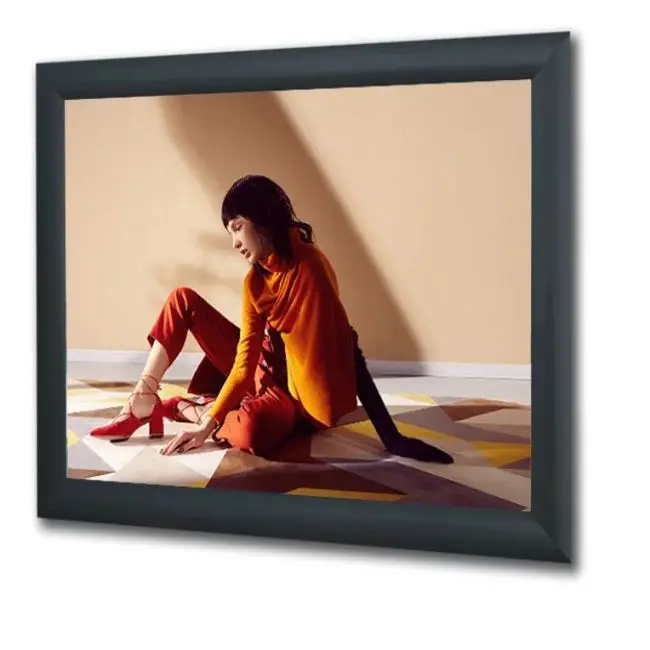 Hot wholesale 3d logo photo frame buckle poster stand backlight logo LED light box