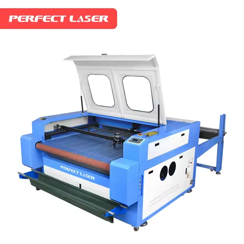 Perfect Laser 80 Watts Co2 Bamboo Laser Engraving Machine Ios 1300x900 Metal Laser Cutting Machine Fabric Garments Auto Feeding