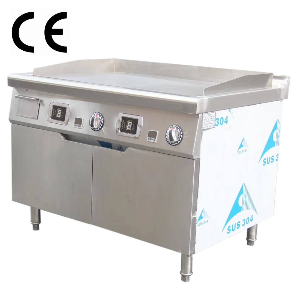 Hot Sale Factory Price Commercial Hotel Restaurant Supplies Hot Plate Electric Griddle Large Flat Top Griddle Grilling