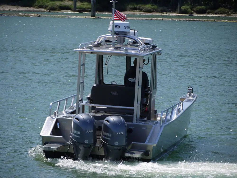 Welding Excellence Aluminum Landing Craft Boats Crafted Fishing Working Boat