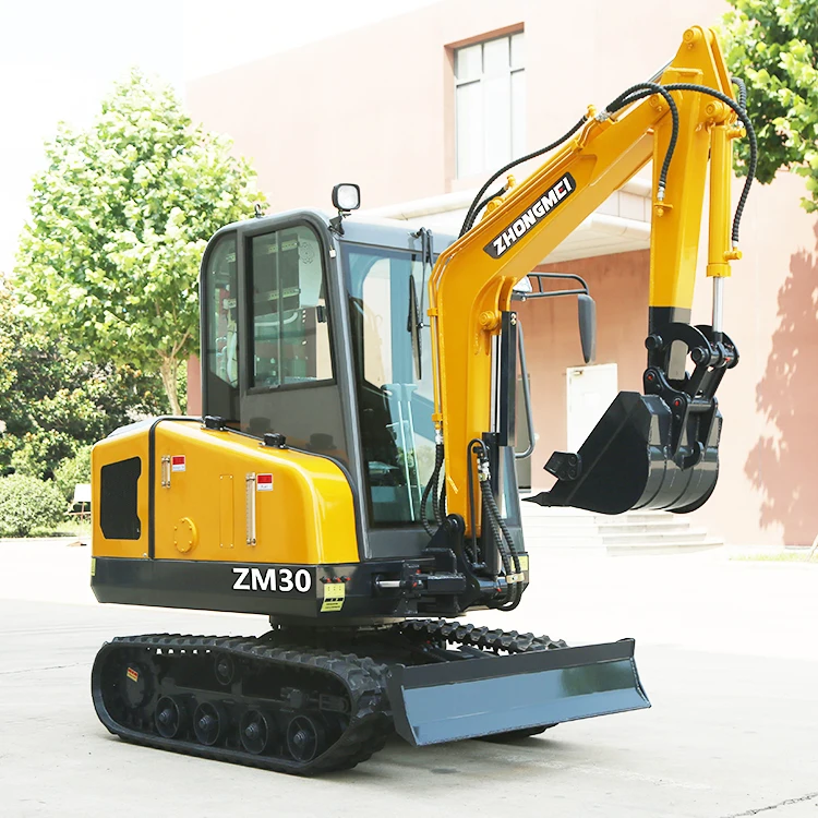 FREE SHIPPING Mini Excavator For landscaping Garden Home Farm Used Backhoe Crawler Digging Trenches Digger