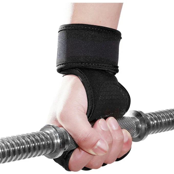 Hot sale half finger fitness riding gloves silicone mat training weightlifting gym gloves