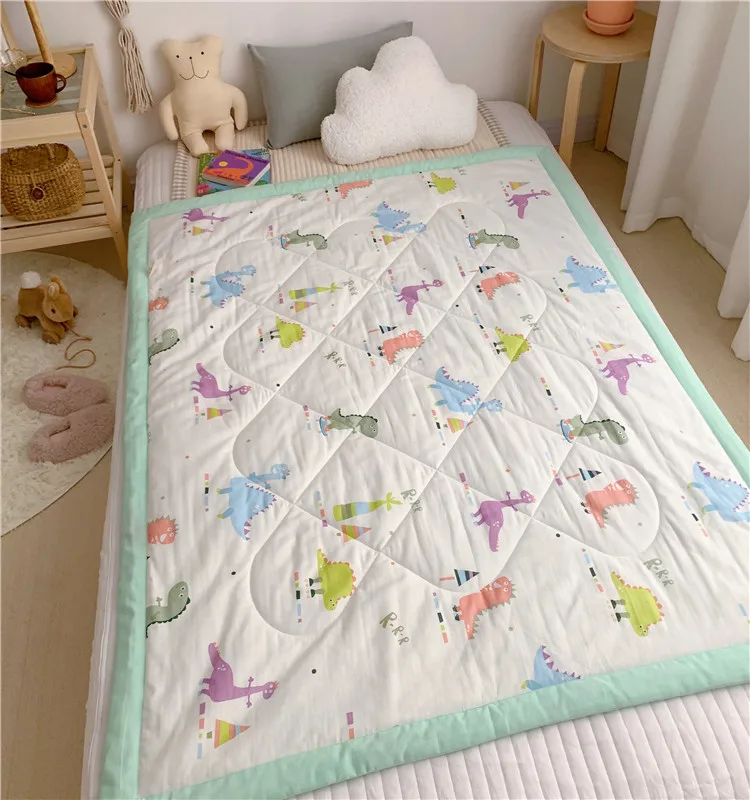 Super soft custom design comforter breathable cotton quilt cover sets