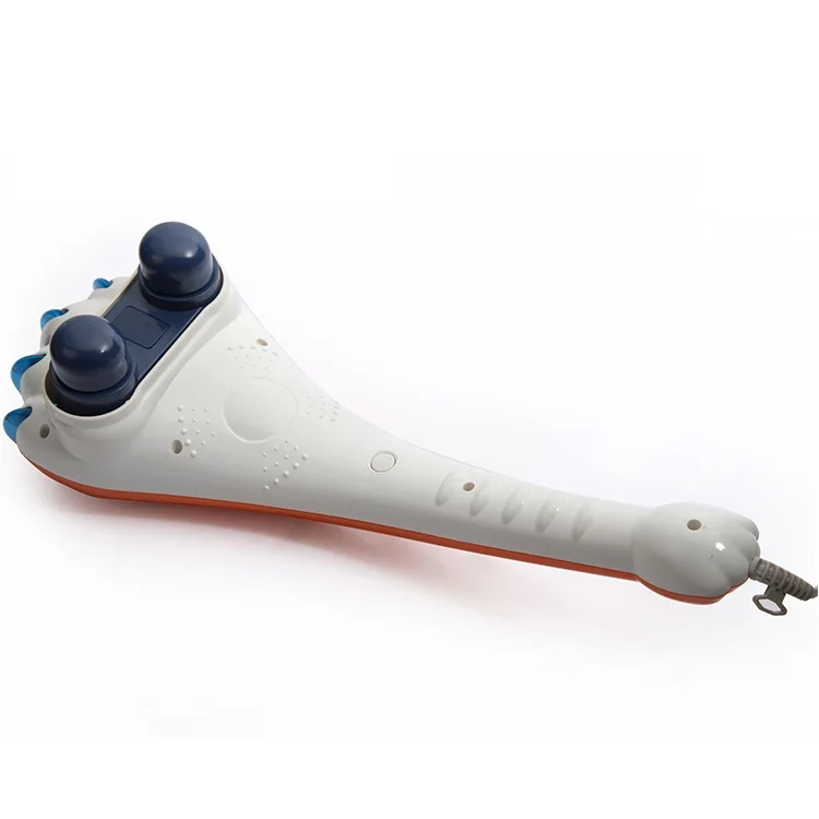 Electric holding a tiger claw massage stick with animal shaped massager