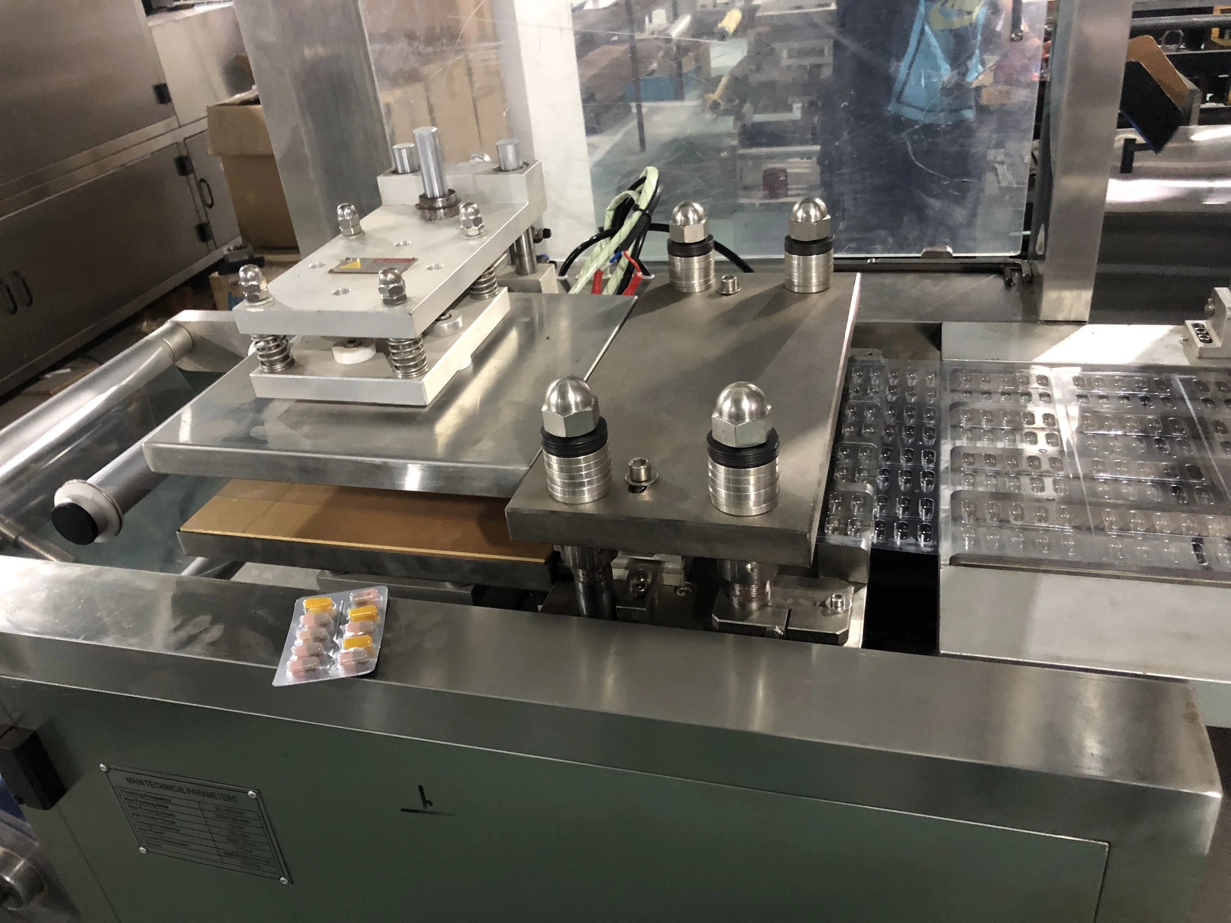 DPP-250 Chocolate Tablet Capsule Blister Packaging Machine
