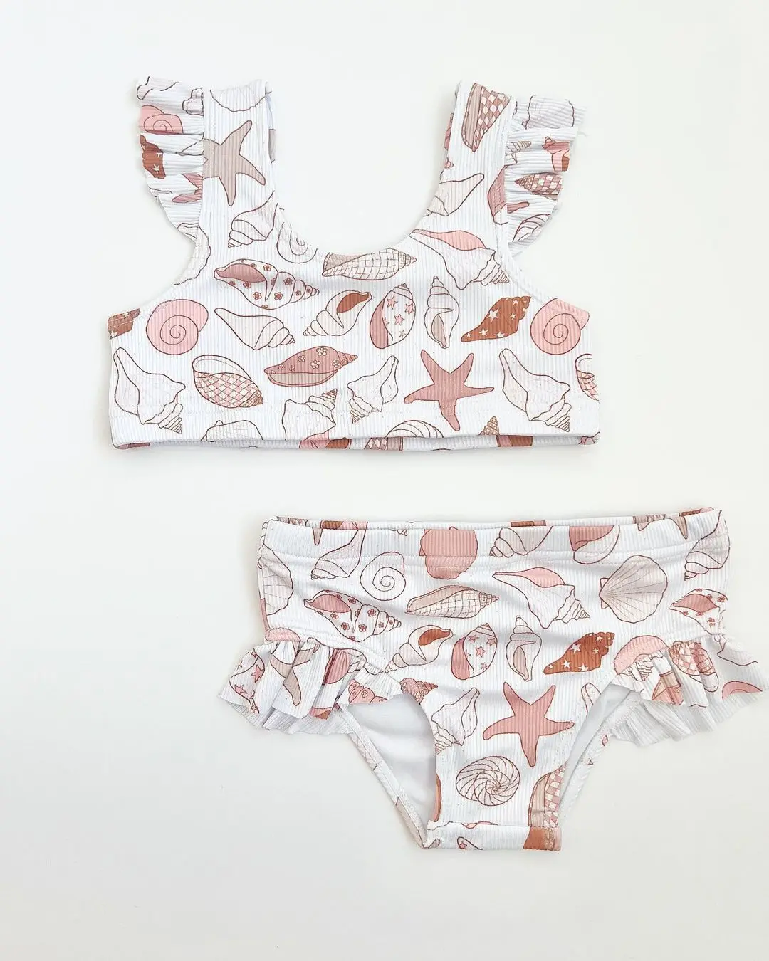 Hot Selling Custom Desigshirt Set Toddler Bikini Cute Rveste Bshortsar Two Piece Girls Swimweartraining Vestrvice Kid Support