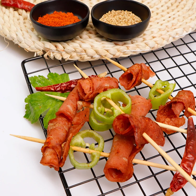 4mm *15 cm round long bamboo bbq skewer stick for sale